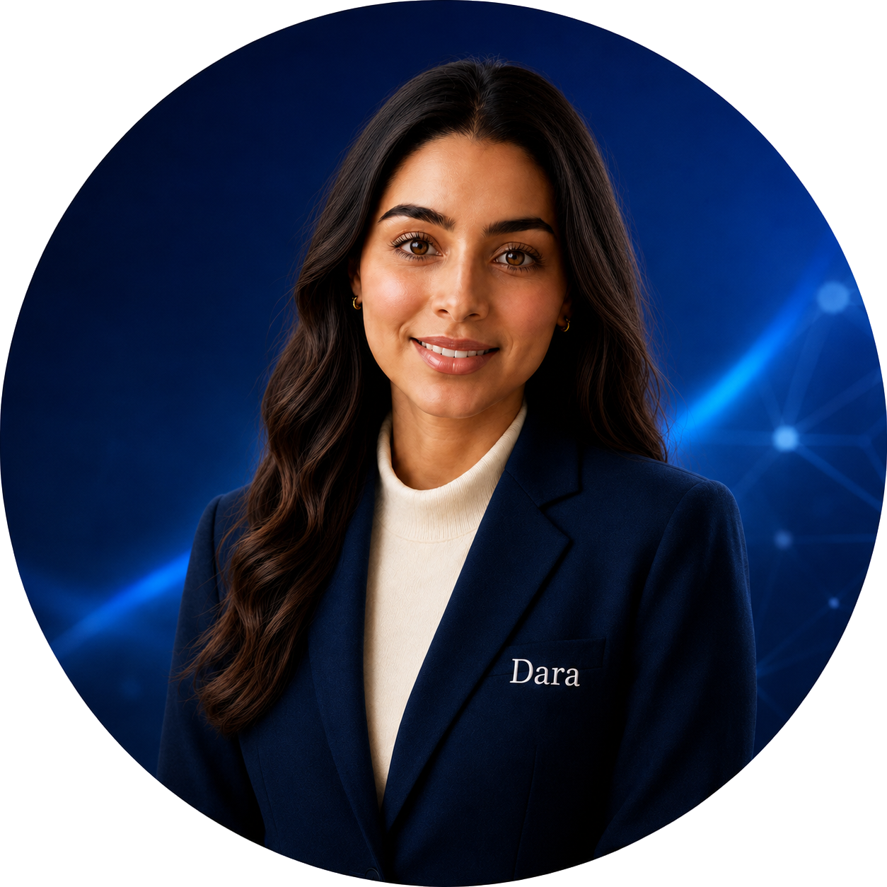 Imagem circular da DARA-IA